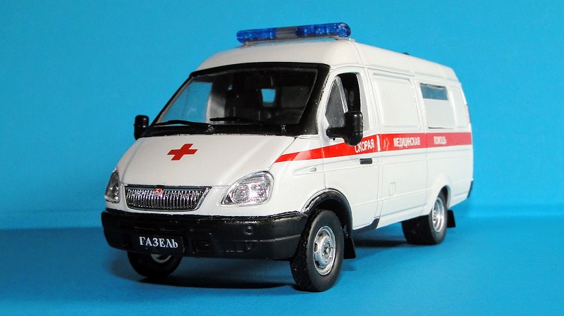 GAZ 32214 Gazela Ambulans – Avtomobil na Służbie